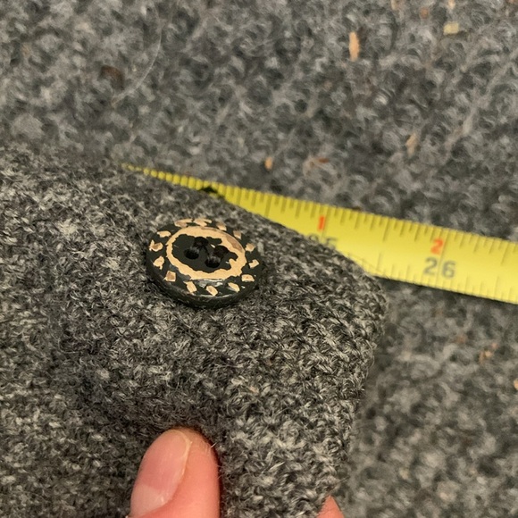 HARRIS TWEED GRAY WOOL HUNTING EQUESTRIAN SPORTCOAT BLAZER FROM DENMARK - Picture 12 of 14